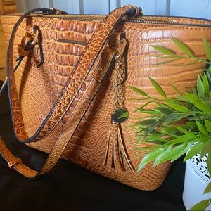 Brand new faux crocodile skin purse